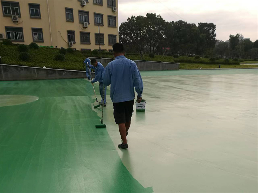 小區塑膠地面案例